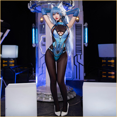 赛博未来透臀cos战斗姬套装