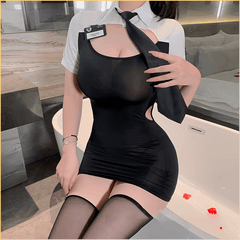 免脱纯欲OL职业女警教官制服