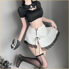 纯欲火辣警花激情战袍