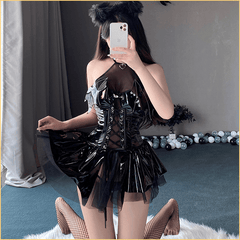 万圣节限定-性感小恶魔透视制服