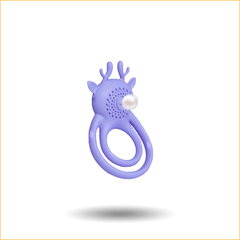 Jissbon杰士邦 小驼鹿男用震动锁精环