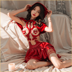 万圣节限定-cosplay小红帽制服