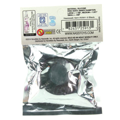 Ram 黑色硅胶阴茎环 三只装