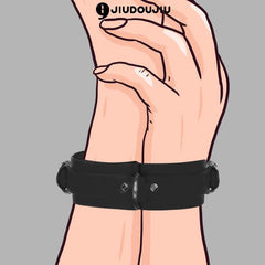 Jiudoujiu 原创纯皮束缚手铐