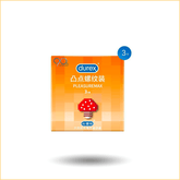 杜蕾斯Durex 凸点螺纹3只装
