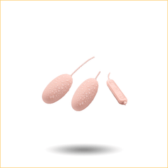 GALAKU 阿卡丽尖圆双跳蛋粉色