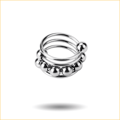 阴茎滑动带珠环中号30mm