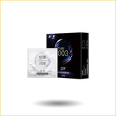 涩井003玻尿酸超薄润滑避孕套三只装