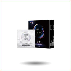 涩井003玻尿酸超薄润滑避孕套三只装