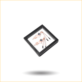 蓝水晶孔雀乳夹