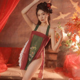 古风蝶妖轻透汉服