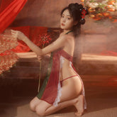 古风蝶妖轻透汉服