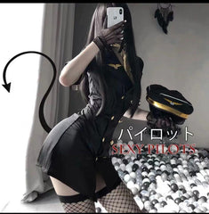 性感包臀空姐制服