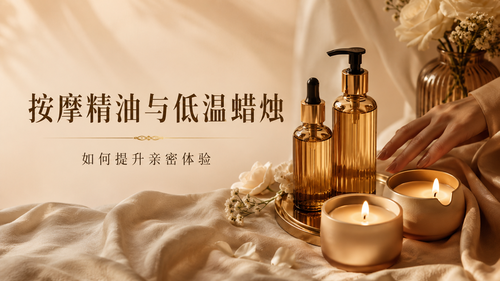 从触感到氛围：按摩精油与低温蜡烛如何影响亲密体验