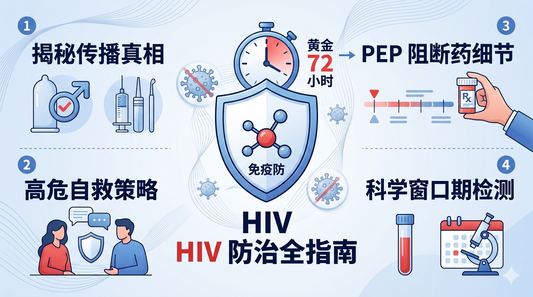 别让“恐艾”毁了你的夜：这份HIV避坑指南，成年人都该收藏！