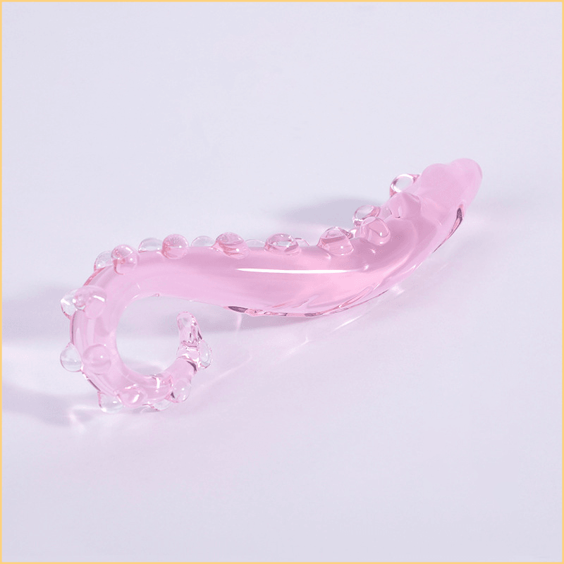透明玻璃小海马章鱼阳具