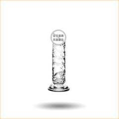 枕趣 水晶牛牛阳具 中号（简装版）