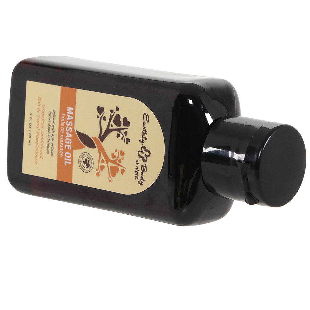 Earthly Body 夜间按摩油 葡萄柚檀香 2oz/60ml