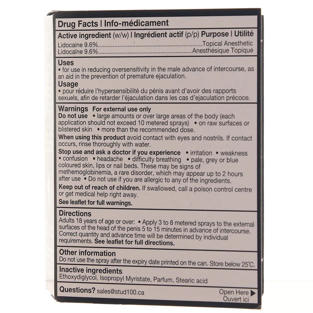 Stud 100 延时喷雾 12g装