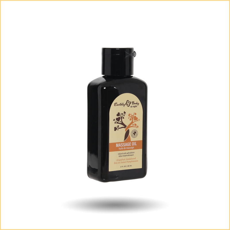Earthly Body 夜间按摩油 葡萄柚檀香 2oz/60ml