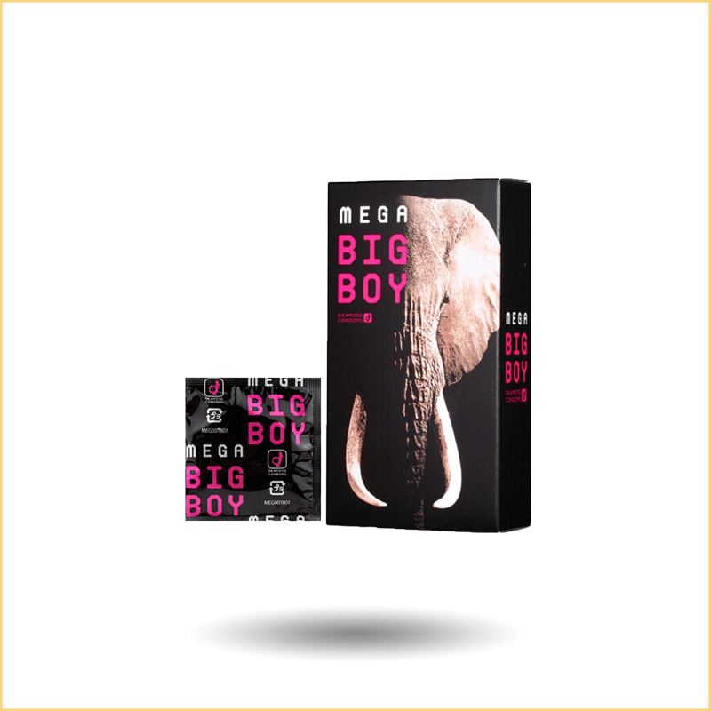 OKAMOTO冈本 Mega big boy超大号 12个
