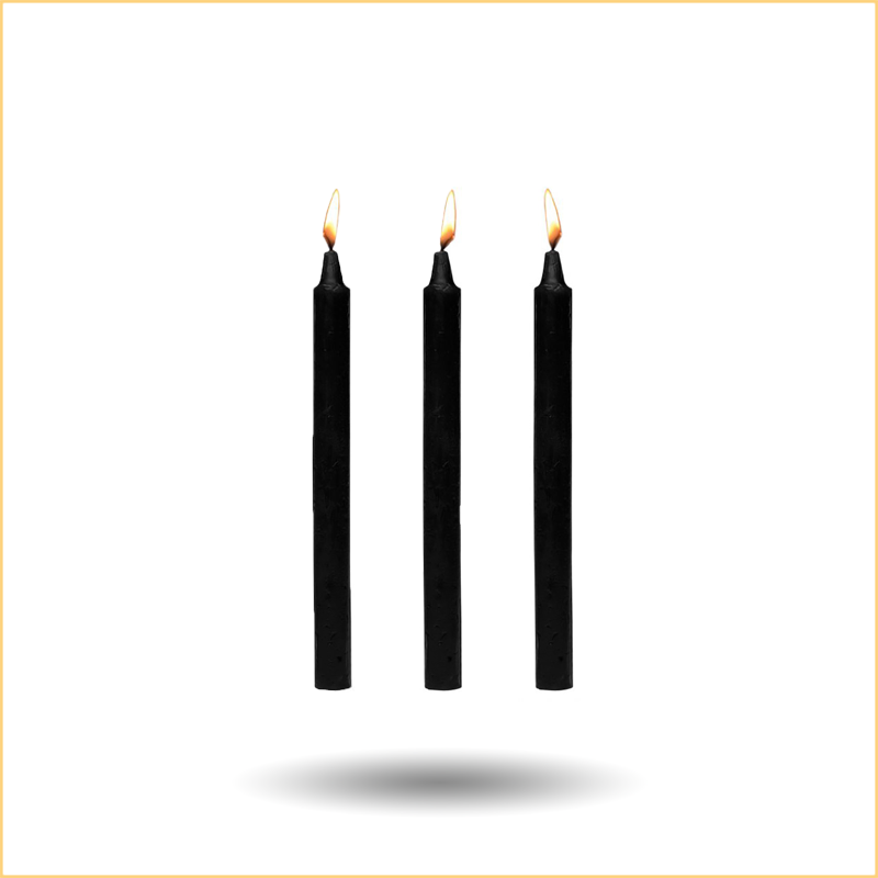 暗黑低温蜡烛3只装