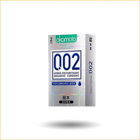 Okamoto冈本0.02超润滑避孕套 蓝版 两片装
