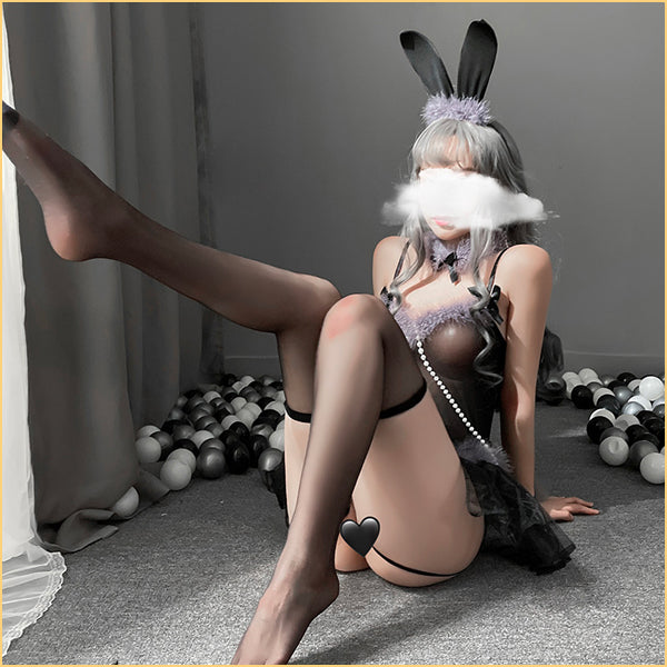 性感珠链迷情兔女郎