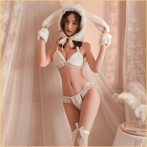 奶白小兔子套装