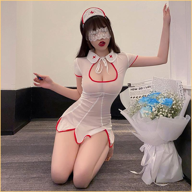 纯欲娇羞护士套装