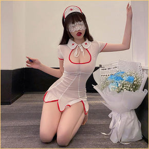 纯欲娇羞护士套装