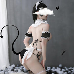 性感三点女仆套装