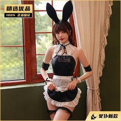 漆皮女仆兔女郎制服